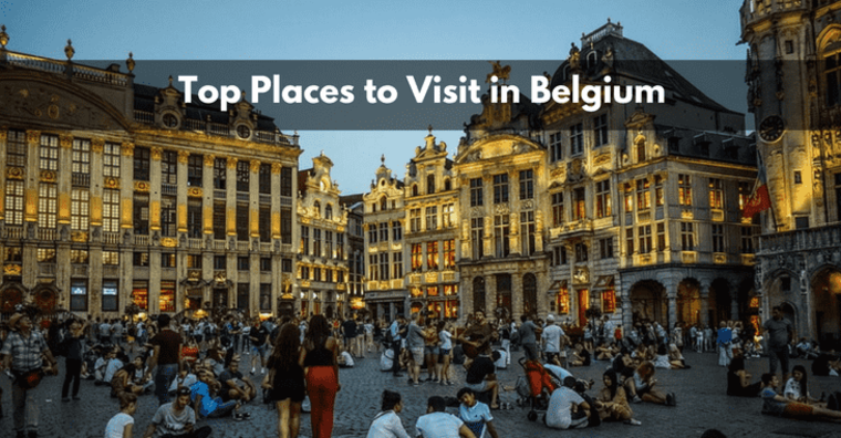 Large places to visit in belgium