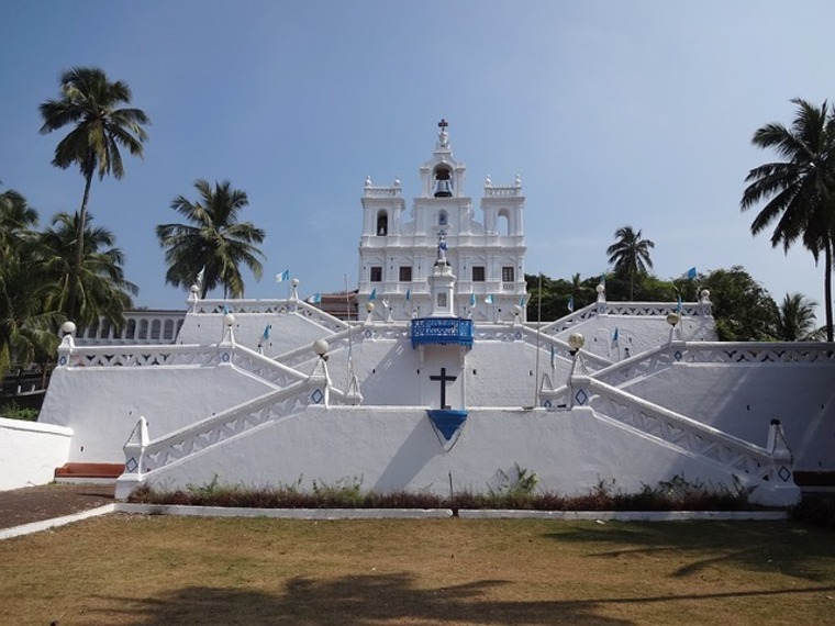 Large goa cathedral