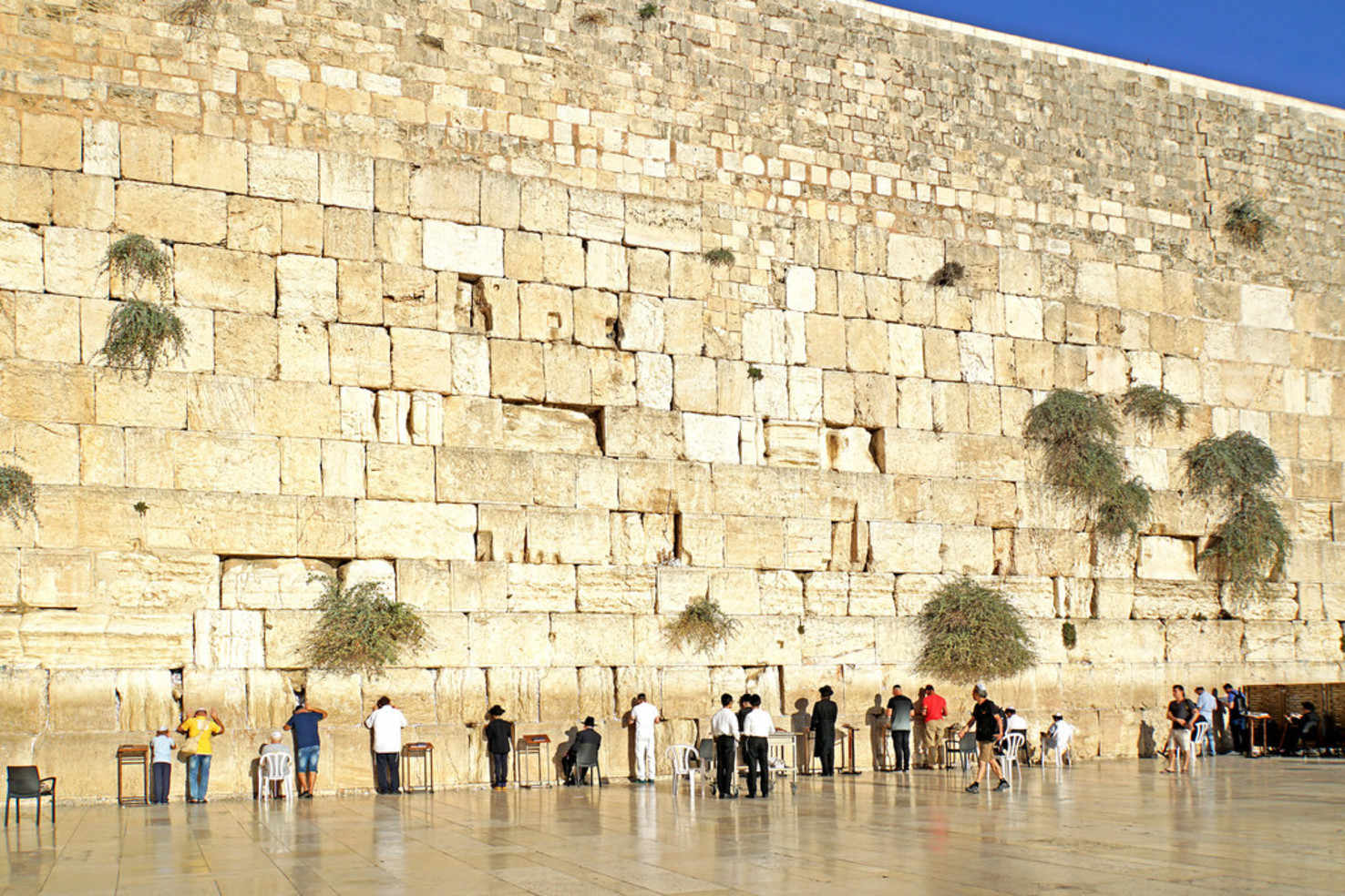 Large western wall