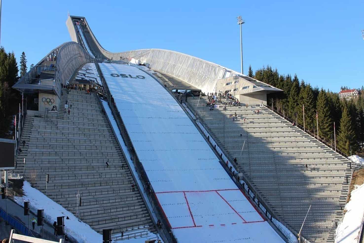 Large oslo ski jump