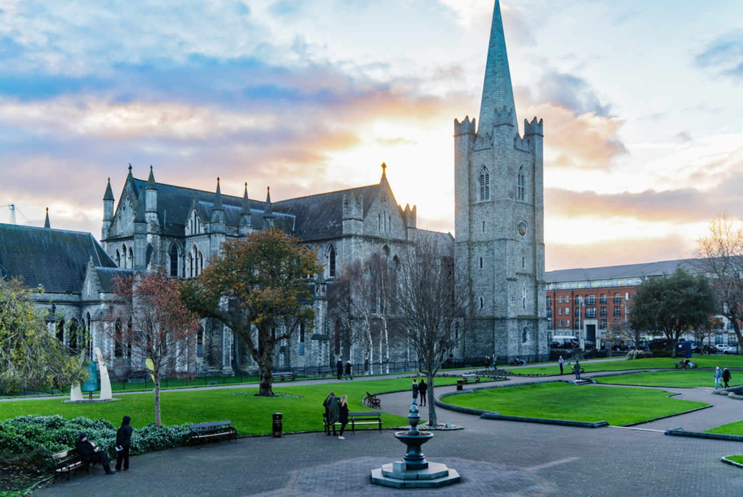 Large dublin cathedral