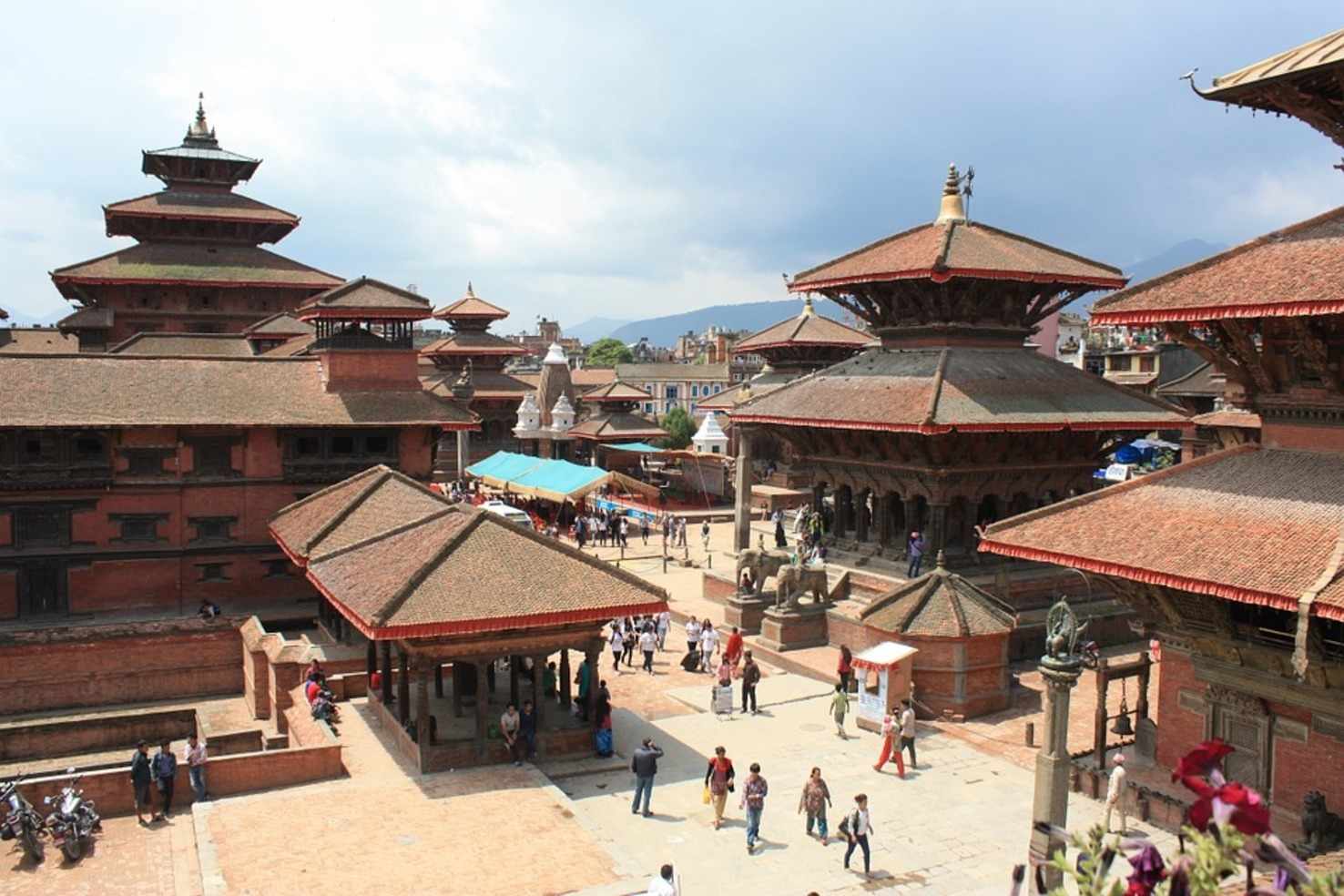 Large kathmandu durbar square