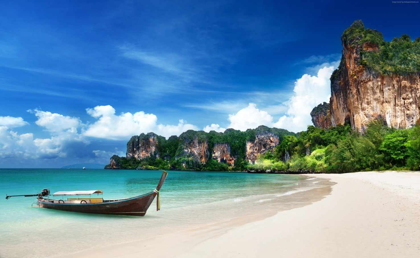Large krabi beach 3612x2214 hd 4k wallpaper thailand best beaches in the 3410