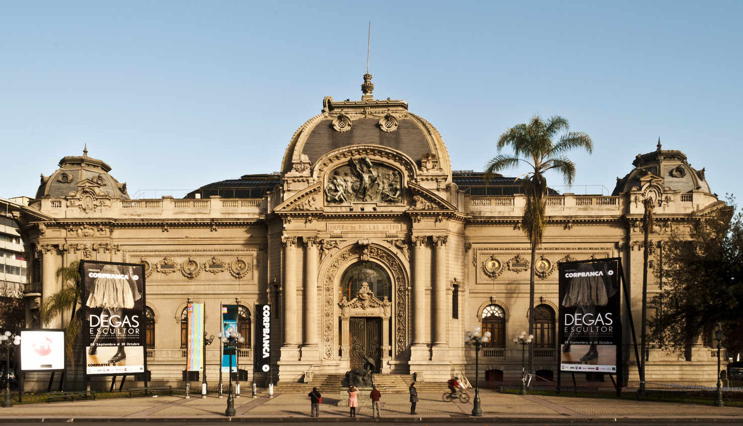 Large museo nacional de bellas artes  santiago de chile.
