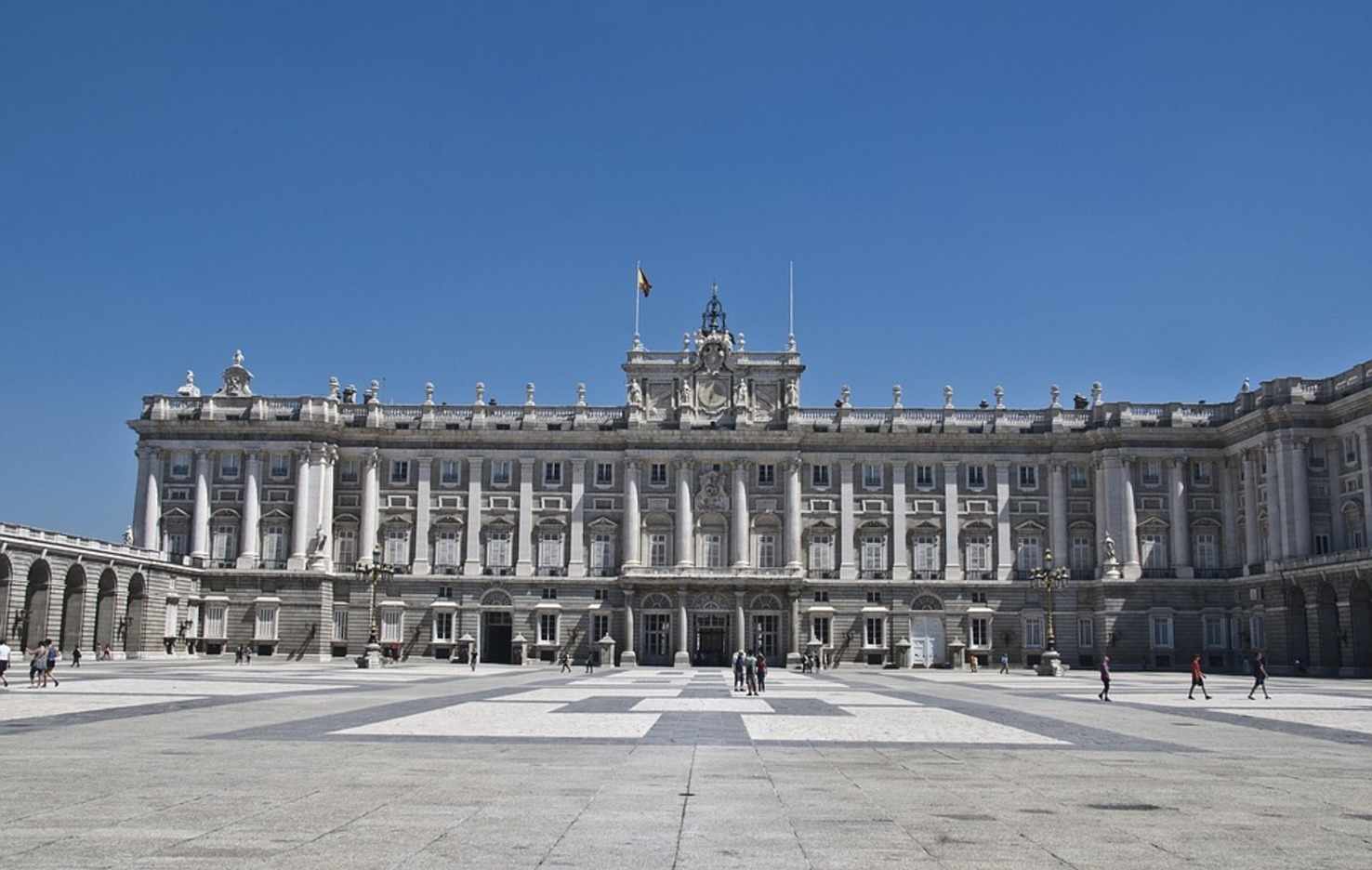 Large madrid palacio real royal palace