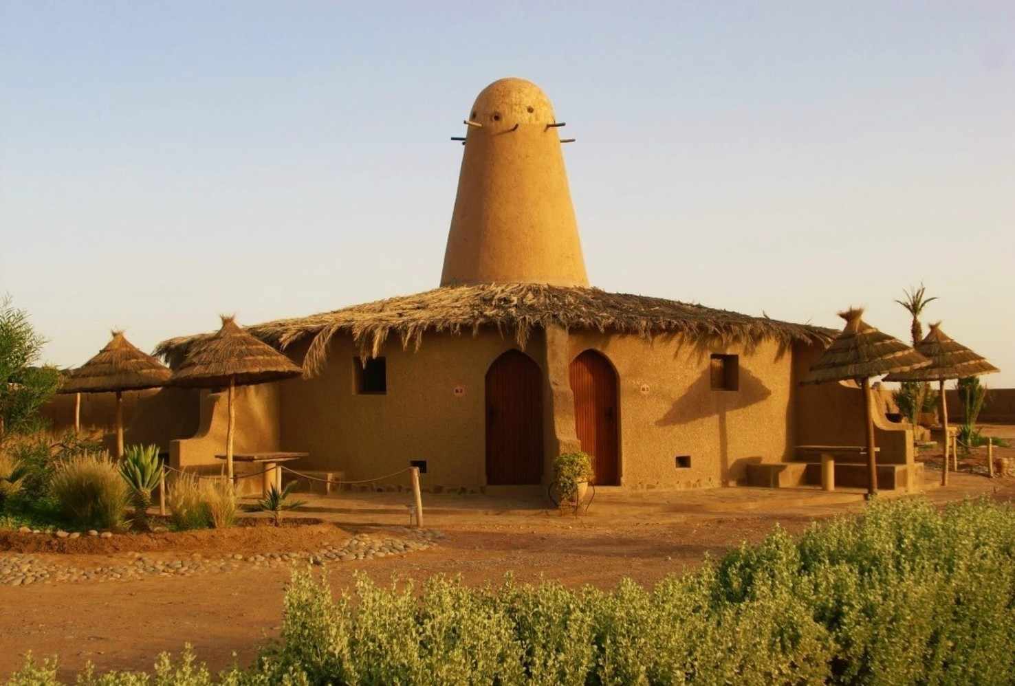 Large cabins at erfoud morocco