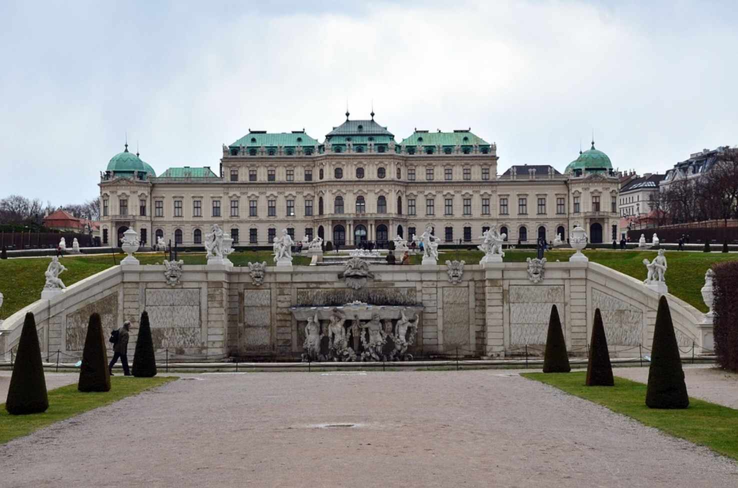 Large austria vienna schoenbrunn attraction castle